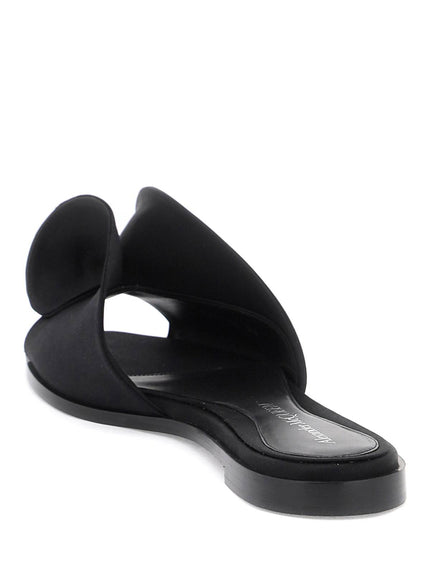 Alexander Mcqueen slides with silk detail