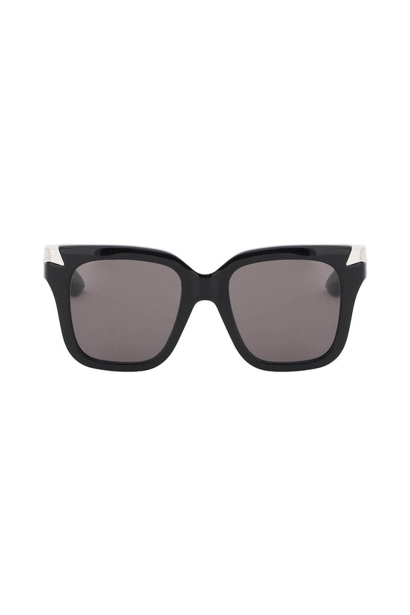 Alexander Mcqueen "punk oversized sunglasses"