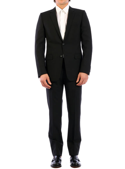 Dior Homme Virgin Wool Suit Black Black
