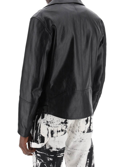 Alexander Mcqueen nappa biker jacket