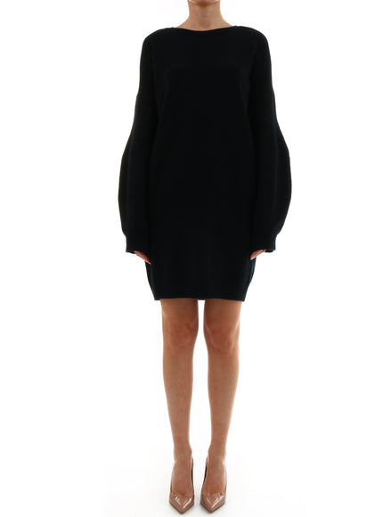 Stella Mccartney Virgin Wool Dress Black