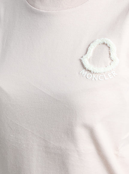 Moncler T-shirt With Embroidered Logo