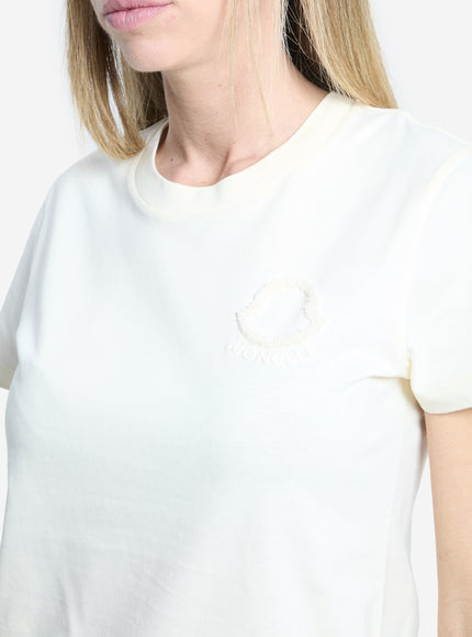 Moncler T-shirt With Embroidered Logo