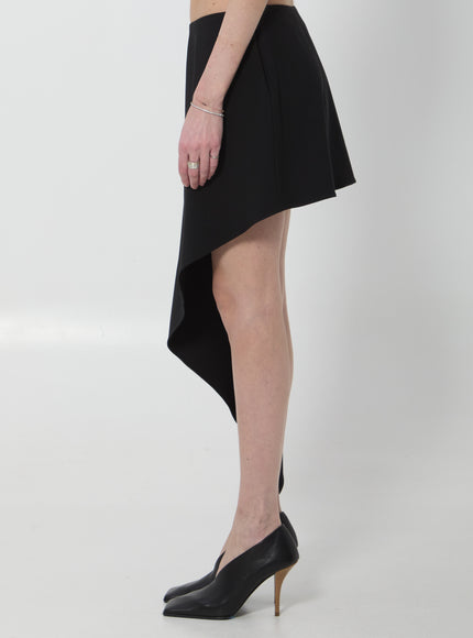 Alaia Asymmetric Pointed Skirt