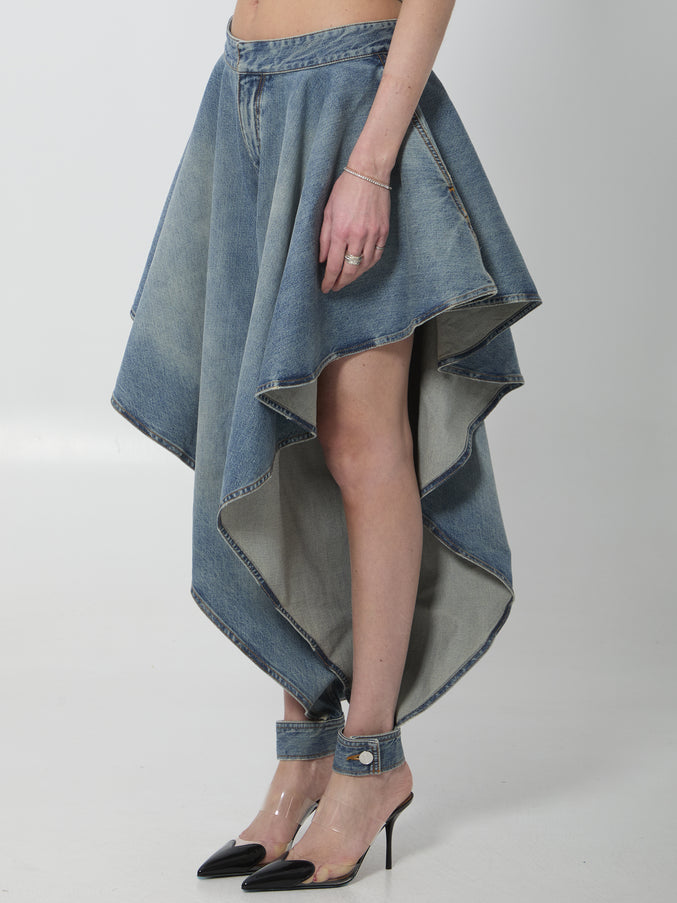 Alaia Délavé Panel Jeans