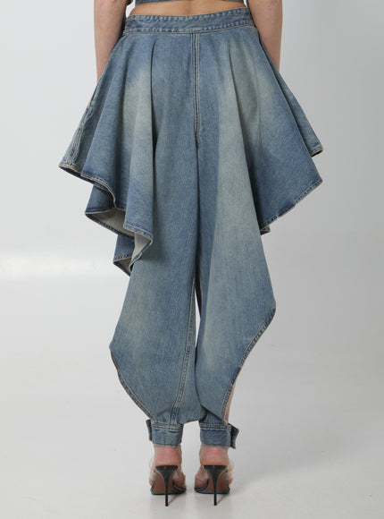 Alaia Délavé Panel Jeans