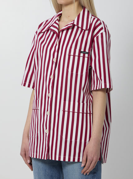 Dolce & Gabbana Striped Poplin Shirt