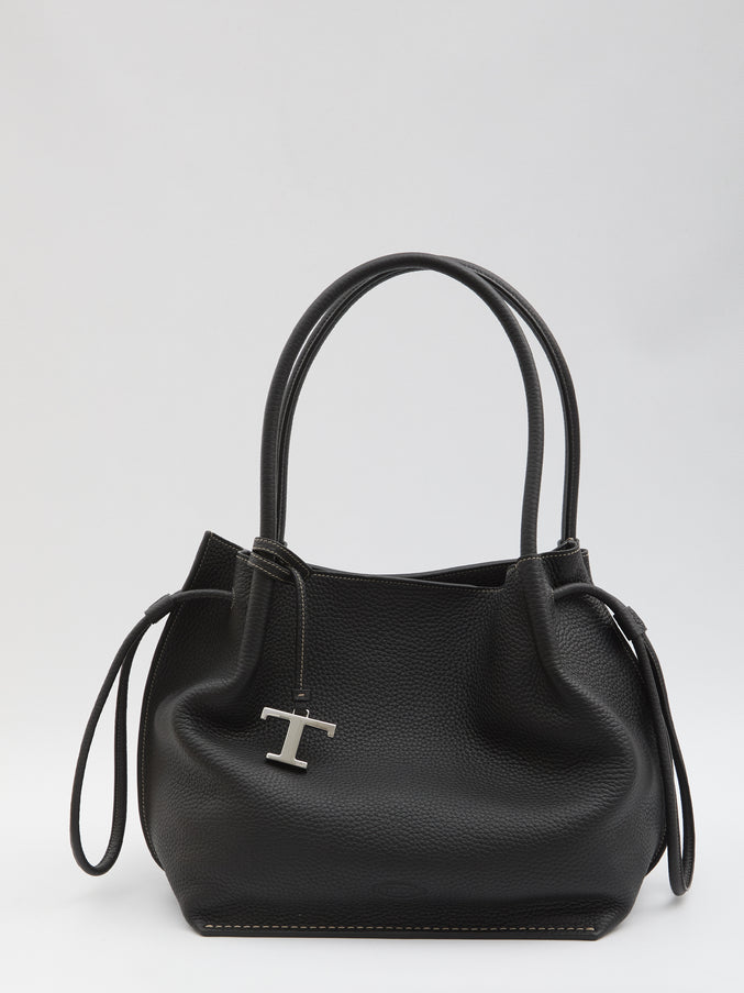 Tod's Buz Black Medium Bag QT Black
