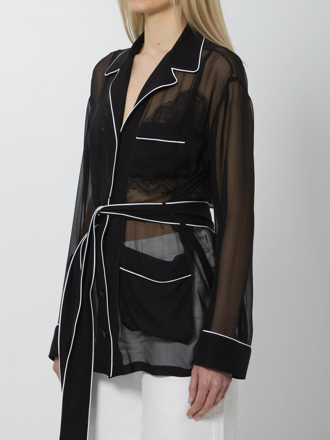 Dolce & Gabbana Vanity Chiffon Shirt