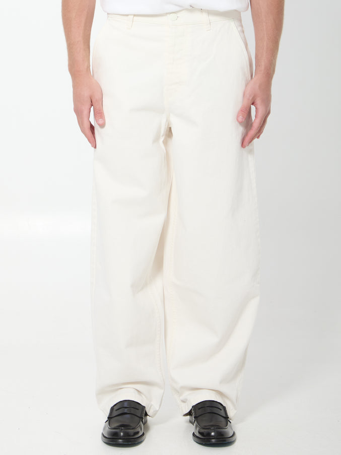 Ami Paris Balloon Jeans White