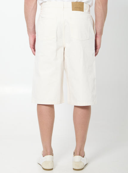 Ami Paris Loose Twill Bermuda Shorts