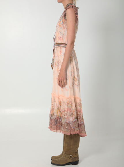 Zimmermann Alchemy Midi Fluid Dress