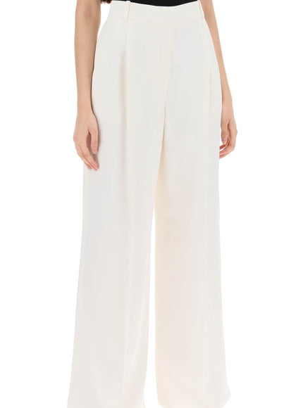 Alexander Mcqueen double pleated palazzo pants with