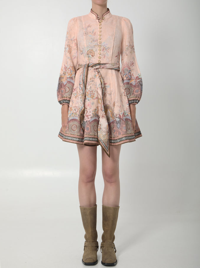 Zimmermann Alchemy Mini Dress Pink