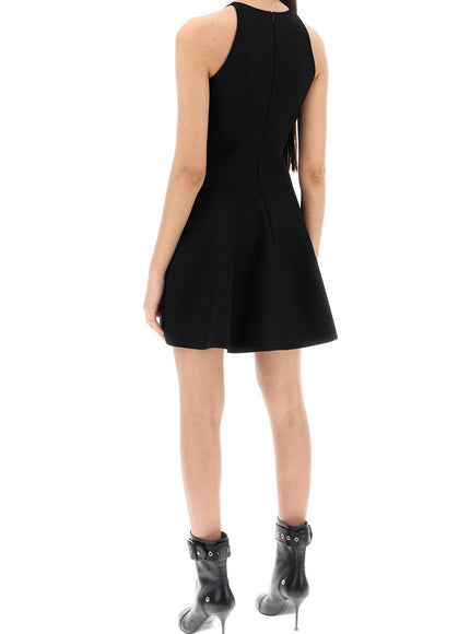 Alexander Mcqueen "mini knitted skater dress