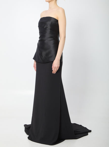 Solace London Alia Strapless Maxi Gown