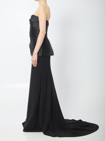 Solace London Alia Strapless Maxi Gown