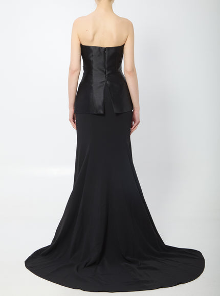Solace London Alia Strapless Maxi Gown