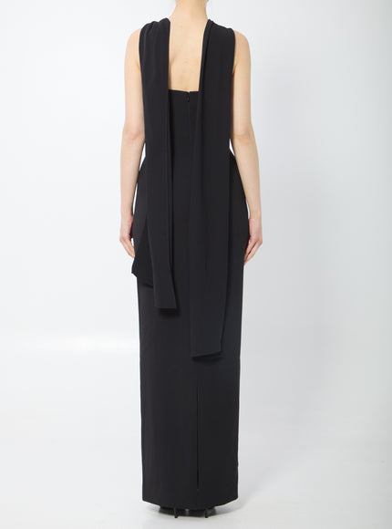 Solace London Rona Crossover Halter Maxi Dress