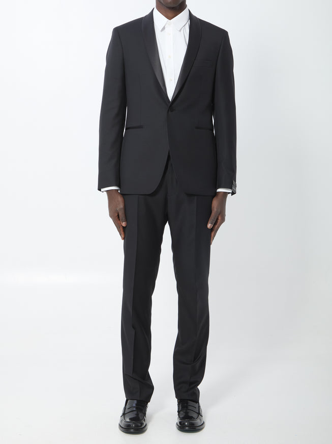 Tagliatore Super 110s Virgin Wool Tuxedo Black