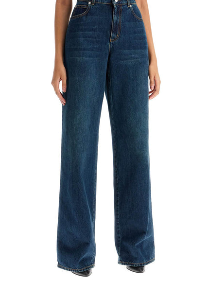 Alexander Mcqueen wide leg jeans