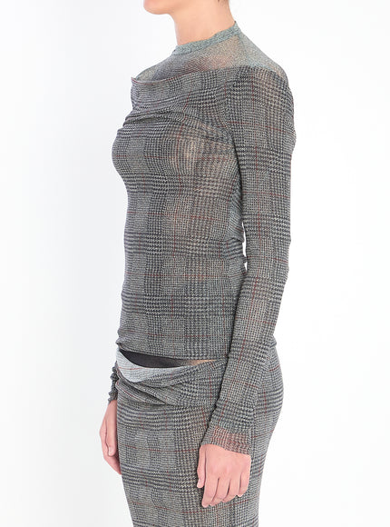 Jean Paul Gaultier Body Shadow And Prince Of Wales Top