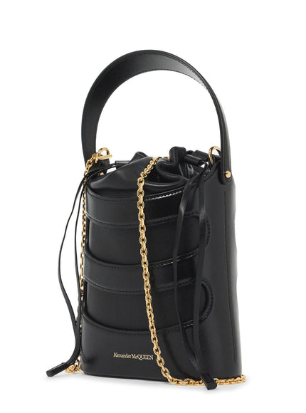 Alexander Mcqueen mini bucket bag by the rise