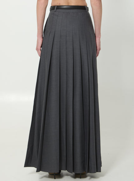 Self Portrait Pleated Maxi Dress