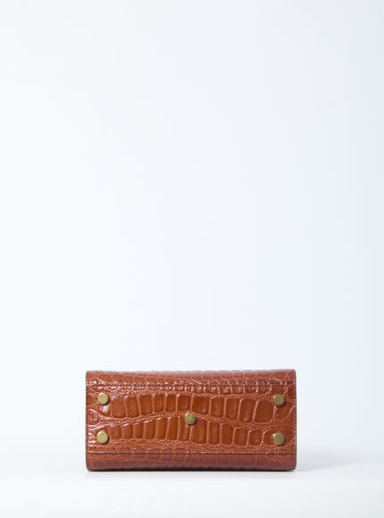 Saint Laurent Sac De Jour Nano Crocodile Bag