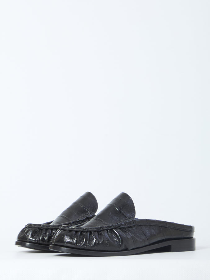 Saint Laurent Le Loafer Loafers In Eel Skin