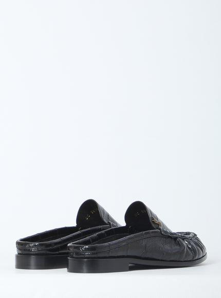 Saint Laurent Le Loafer Loafers In Eel Skin