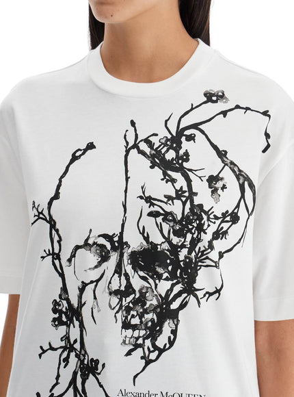 Alexander Mcqueen "oversized cherry blossom