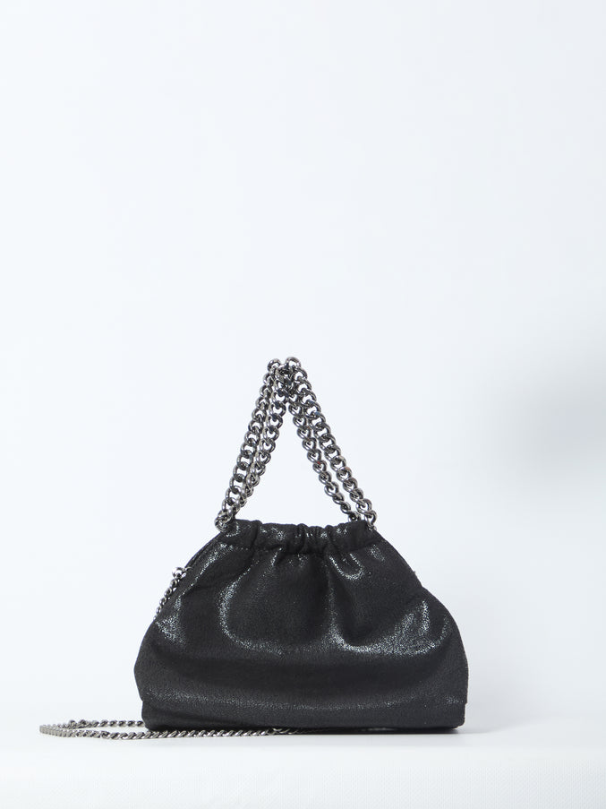 Stella Mccartney Falabella Mini Bag With Drawstring QT Black