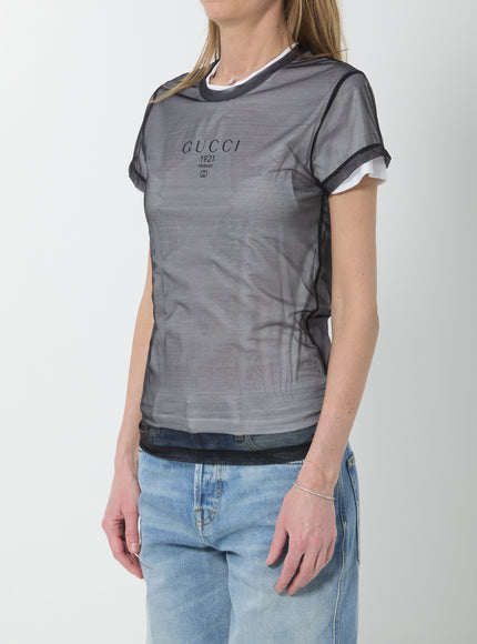 Gucci Double-layer Jersey T-shirt