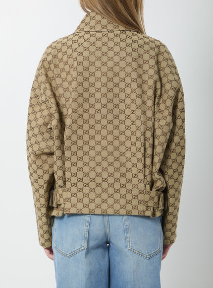 Gucci Gg Fabric Bomber Jacket
