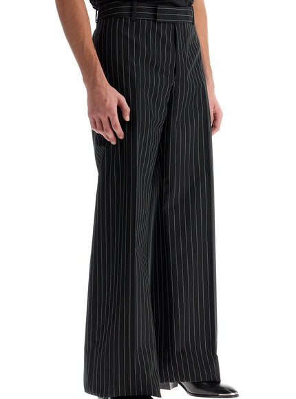 Alexander Mcqueen low-waisted pinstripe