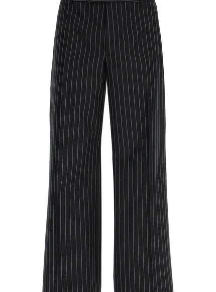 Alexander Mcqueen low-waisted pinstripe