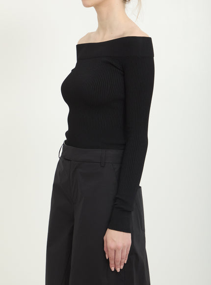 Alaia Ribbed Knit Shaping Body