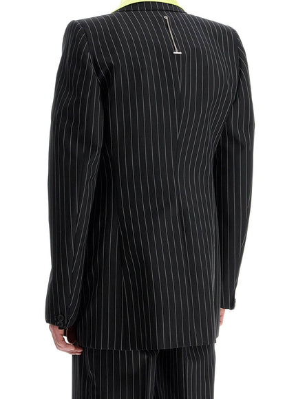 Alexander Mcqueen "striped jacket with voluminous