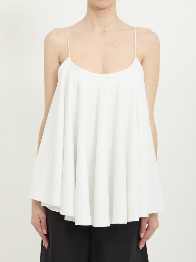 Jacquemus Voile Top White