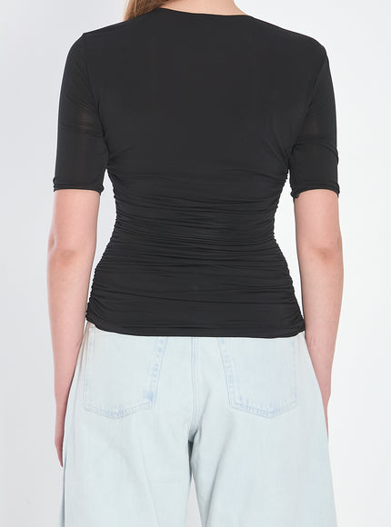 Alaia Pleats T-shirt
