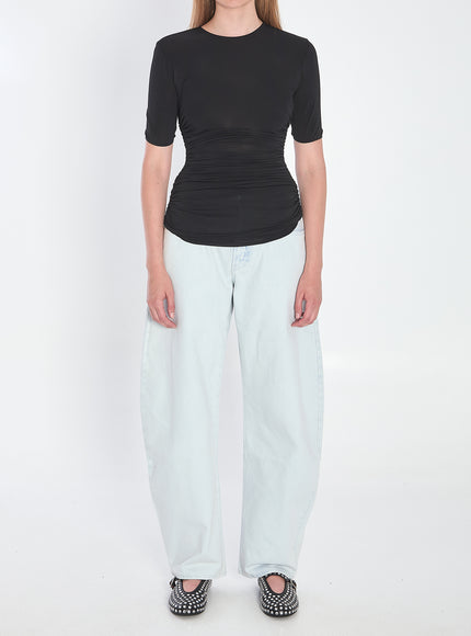 Alaia Pleats T-shirt