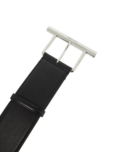 Alexander Mcqueen cross-bar belt