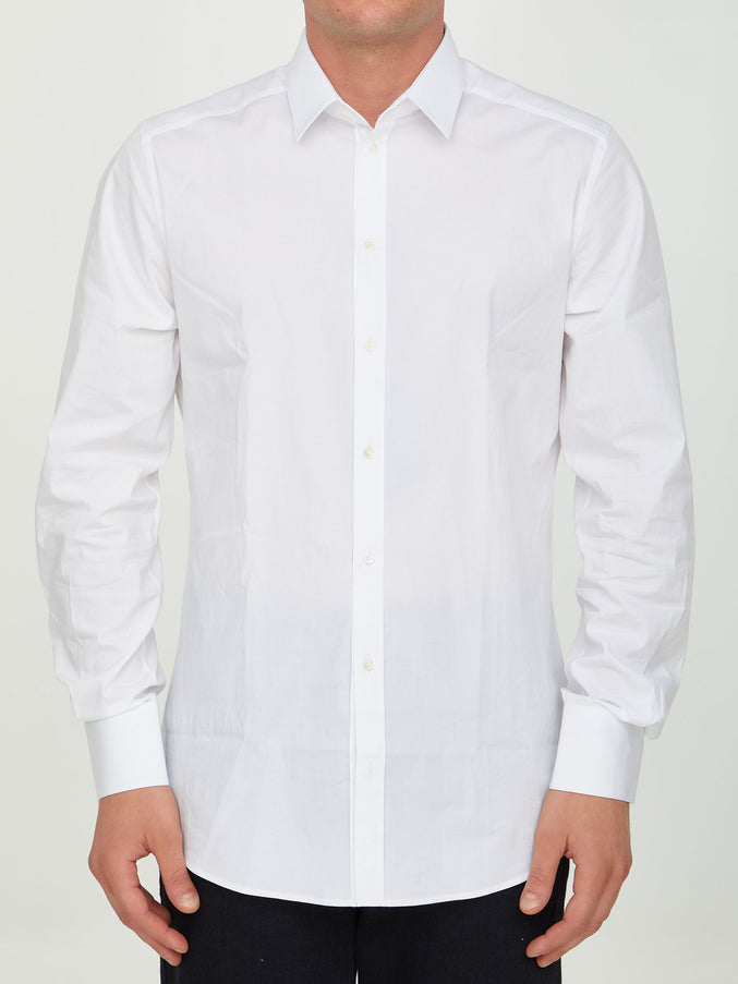 Dolce & Gabbana White Cotton Shirt White