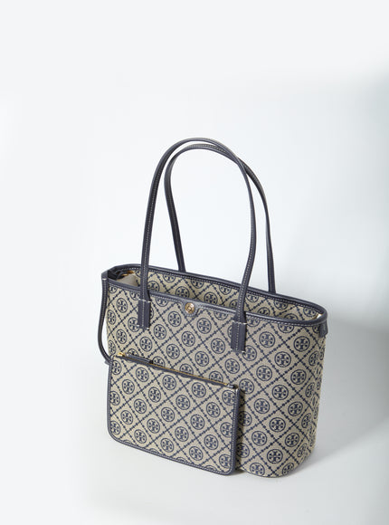 Tory Burch T Monogram Tote Bag Small
