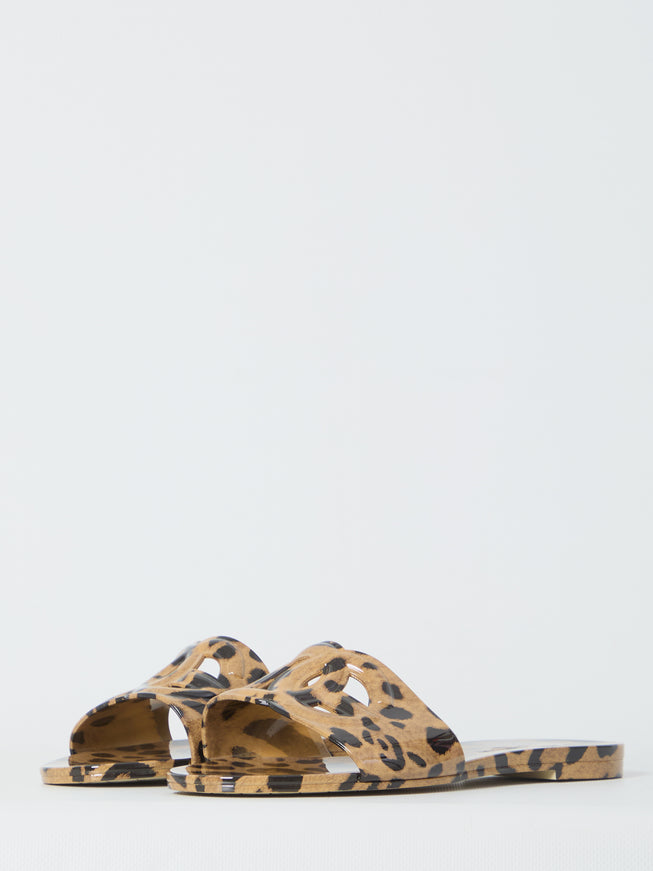 Dolce & Gabbana Leo Beachwear Slides