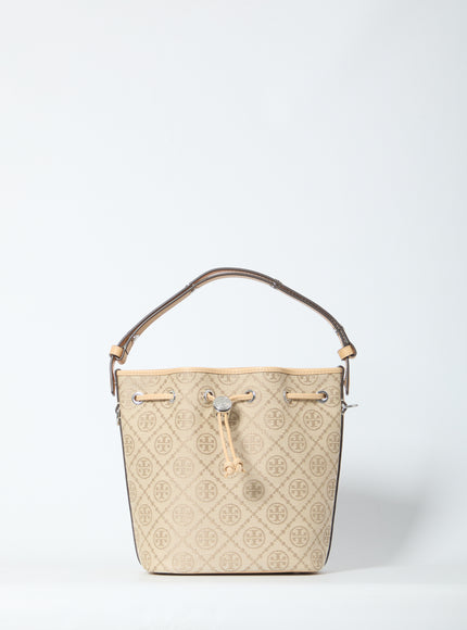 Tory Burch T Monogram Bucket Bag QT N A