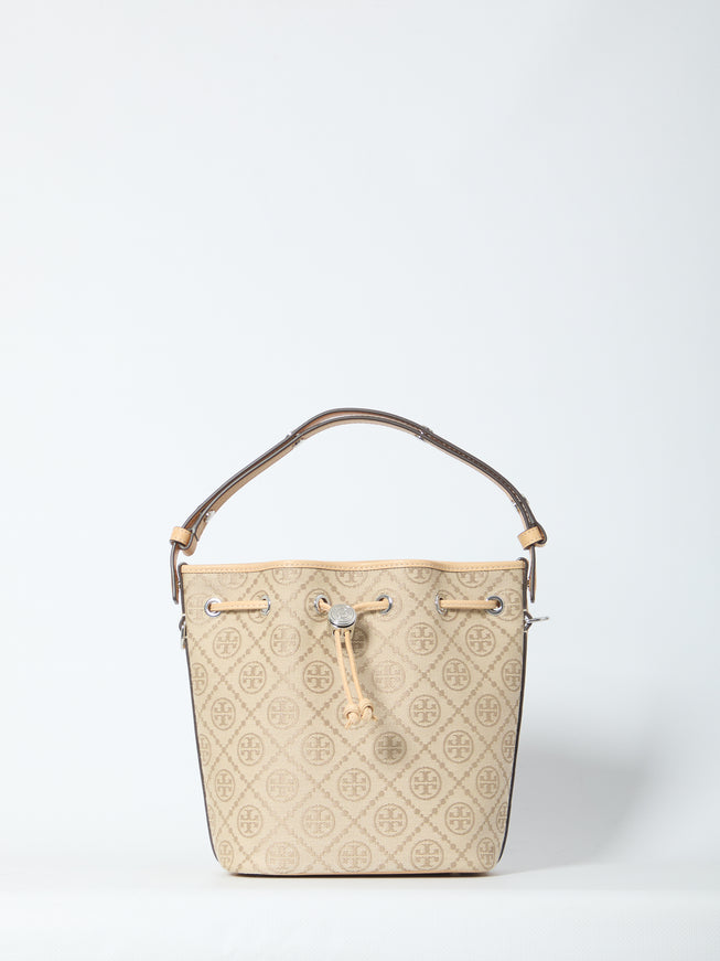 Tory Burch T Monogram Bucket Bag QT N A
