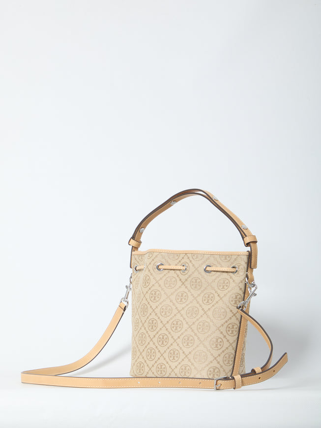 Tory Burch T Monogram Bucket Bag