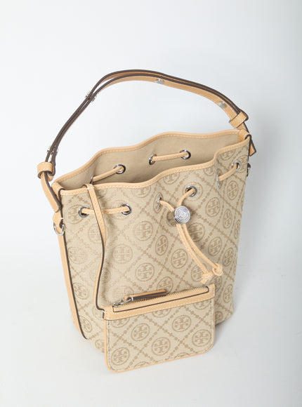 Tory Burch T Monogram Bucket Bag
